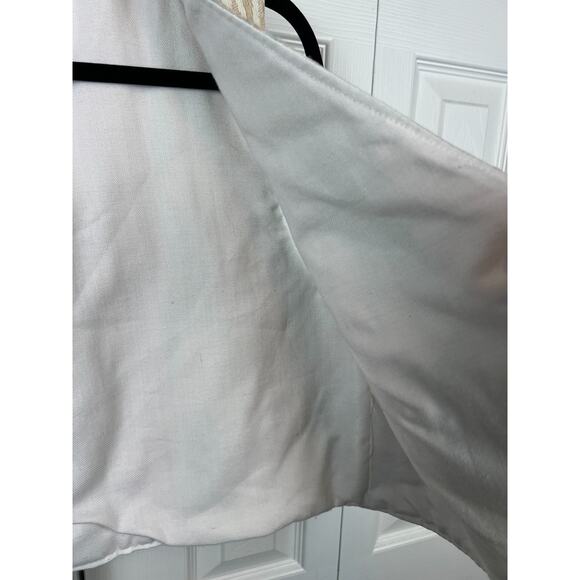 Vintage Southwestern Ikat Vest Womens Large Open Front Cotton Blend Boho - Picture 4 of 8